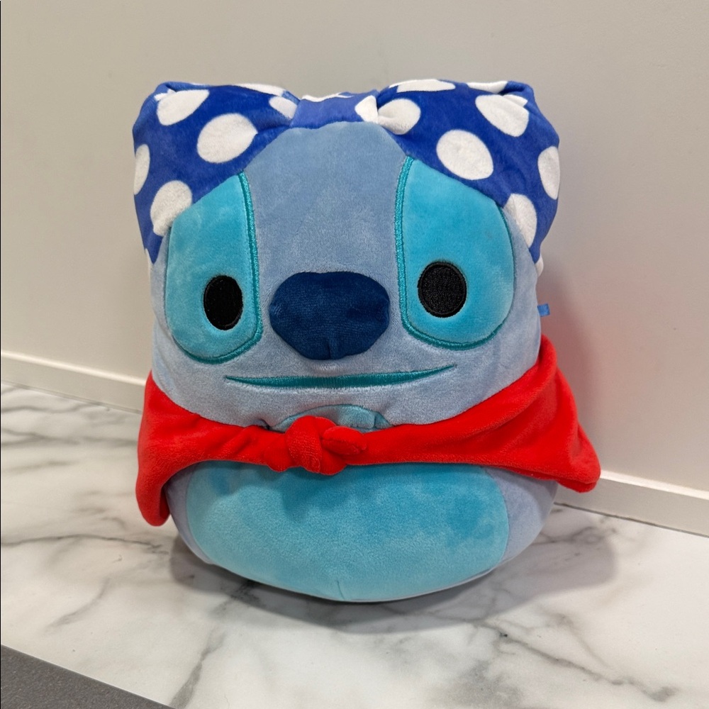 Squishmallows Disney Stitch 8-Inch Heroic Stitch